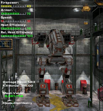 MechWarrior 4: Mercenaries - Heavy 'Mechs