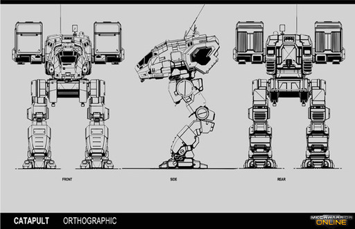 MechWarrior Online - Рождение меха на примере Catapult